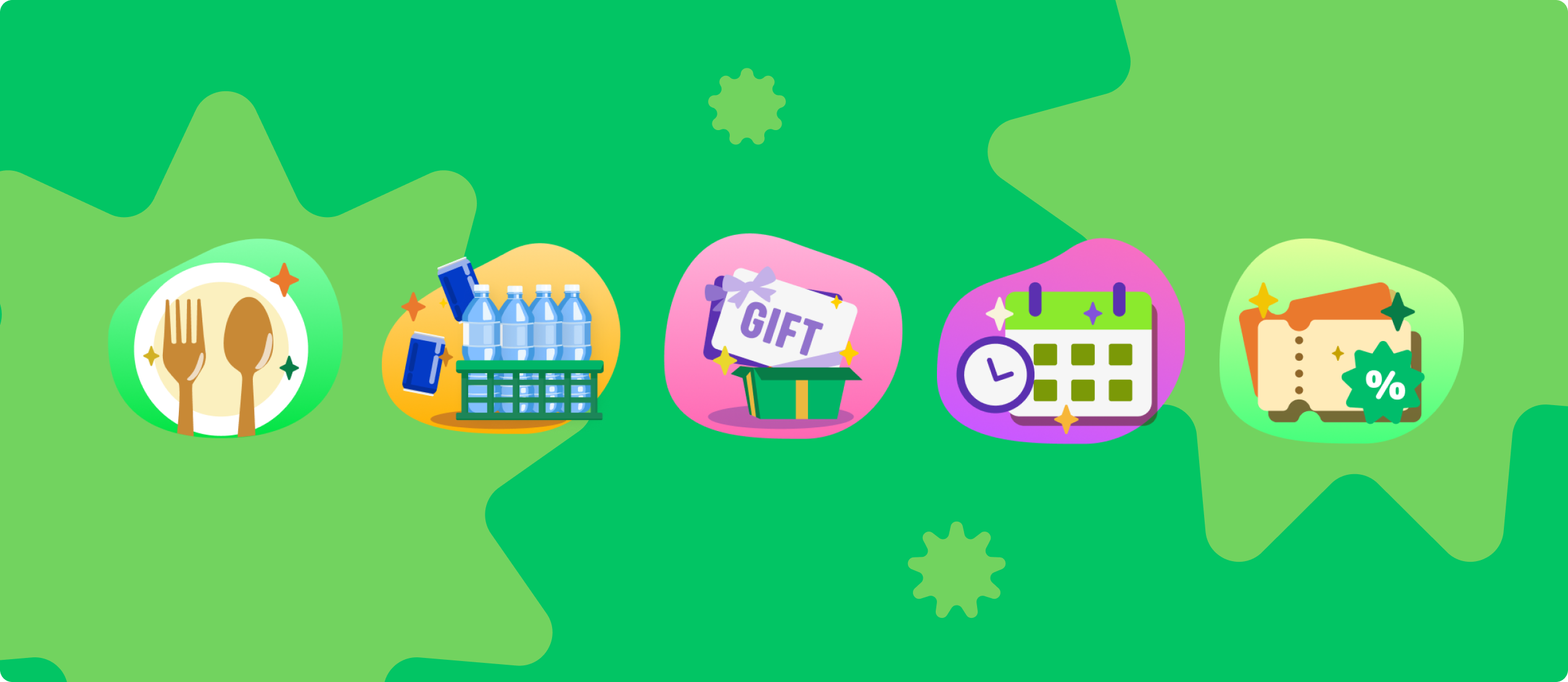 Food Delivery icon design artwork